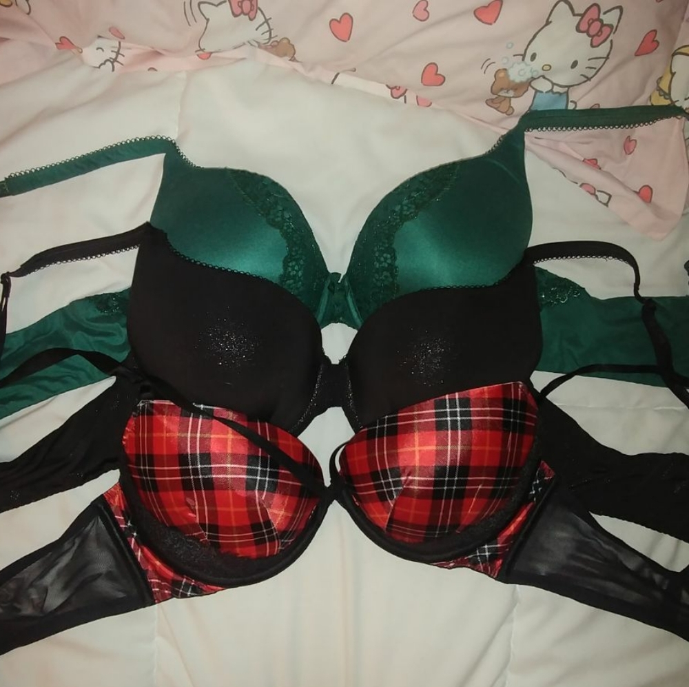 Lot of 3 VS bras. Size 36C.